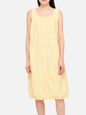 Official Gramicci Nylon Dress lemon yellow- BNWT- grunge UK w/pockets USA small